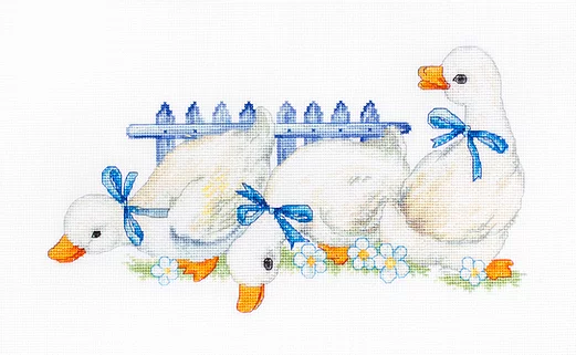 Three Geese - Cross Stitch Kit