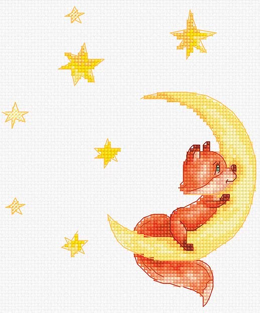Fox 3 - Cross Stitch Kit