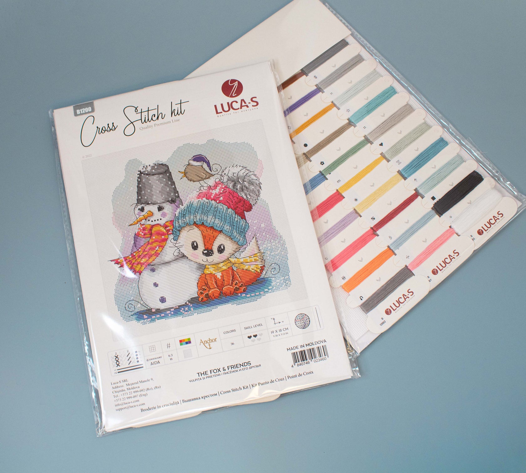 The Fox & Friends - Cross Stitch Kit 