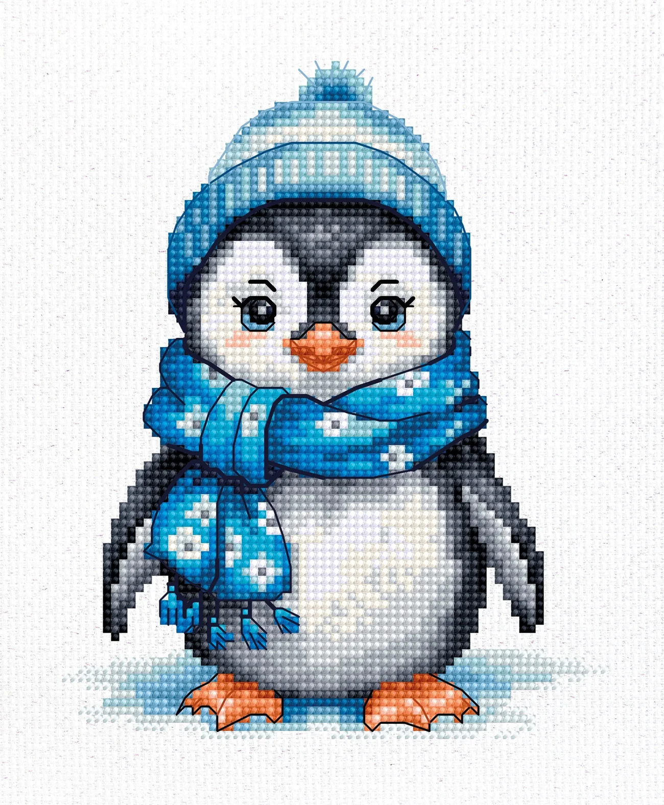 Penguin - Cross Stitch Kit 