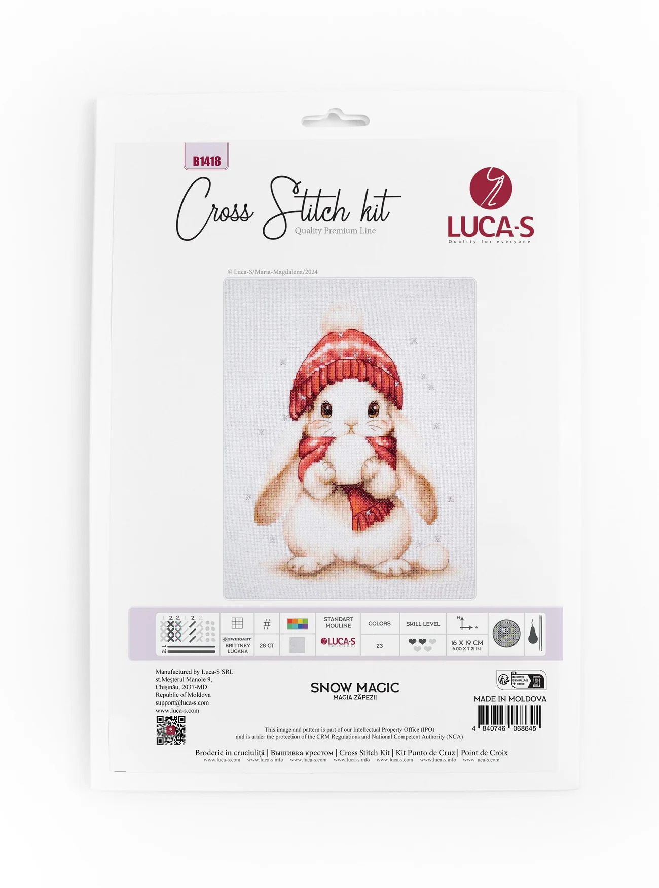 Snow Magic - Christmas Cross Stitch Kit 