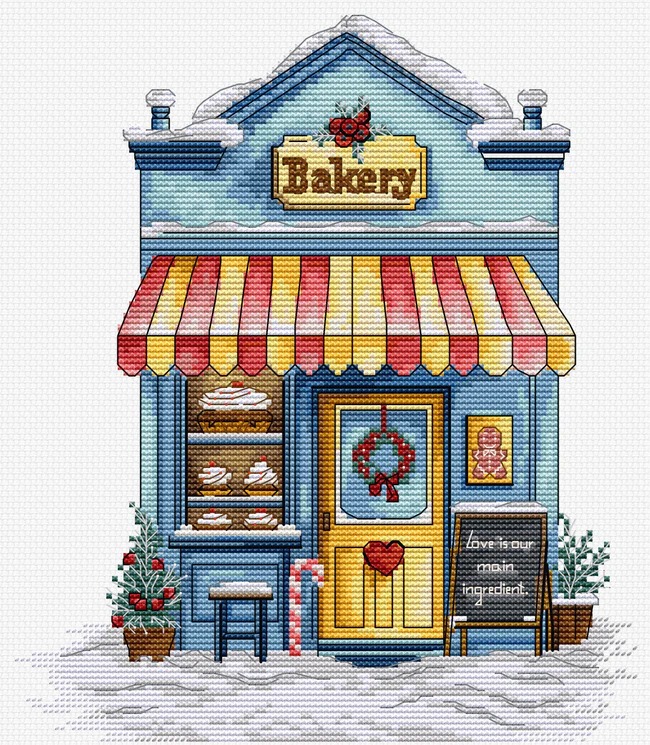 Bakery - Cross Stitch Kit