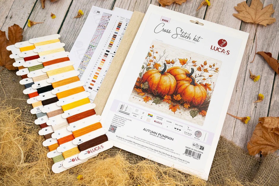Autumn Pumpkin - Cross Stitch Kit