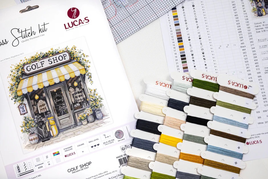 Golf Shop - Cross Stitch Kit