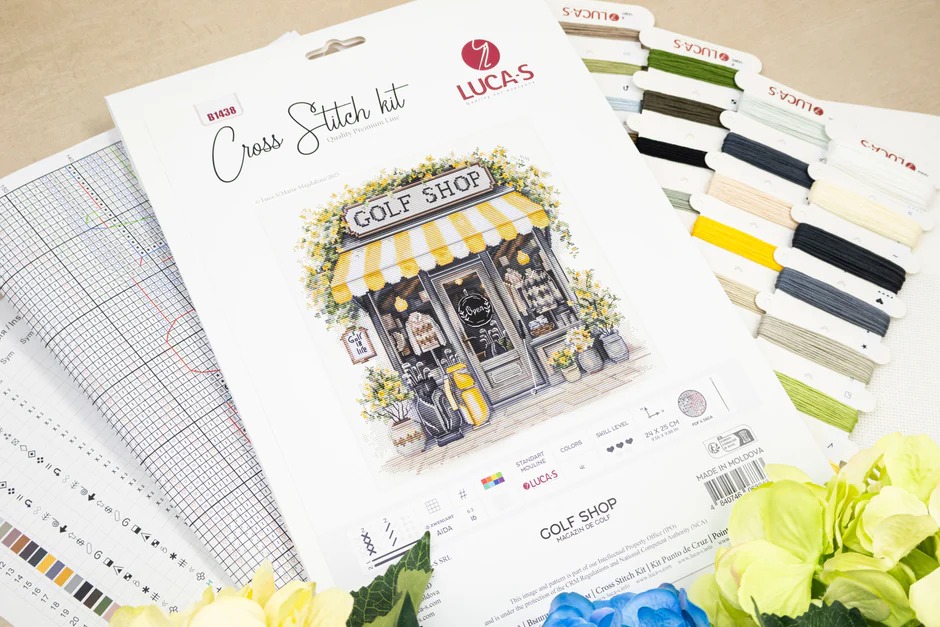 Golf Shop - Cross Stitch Kit