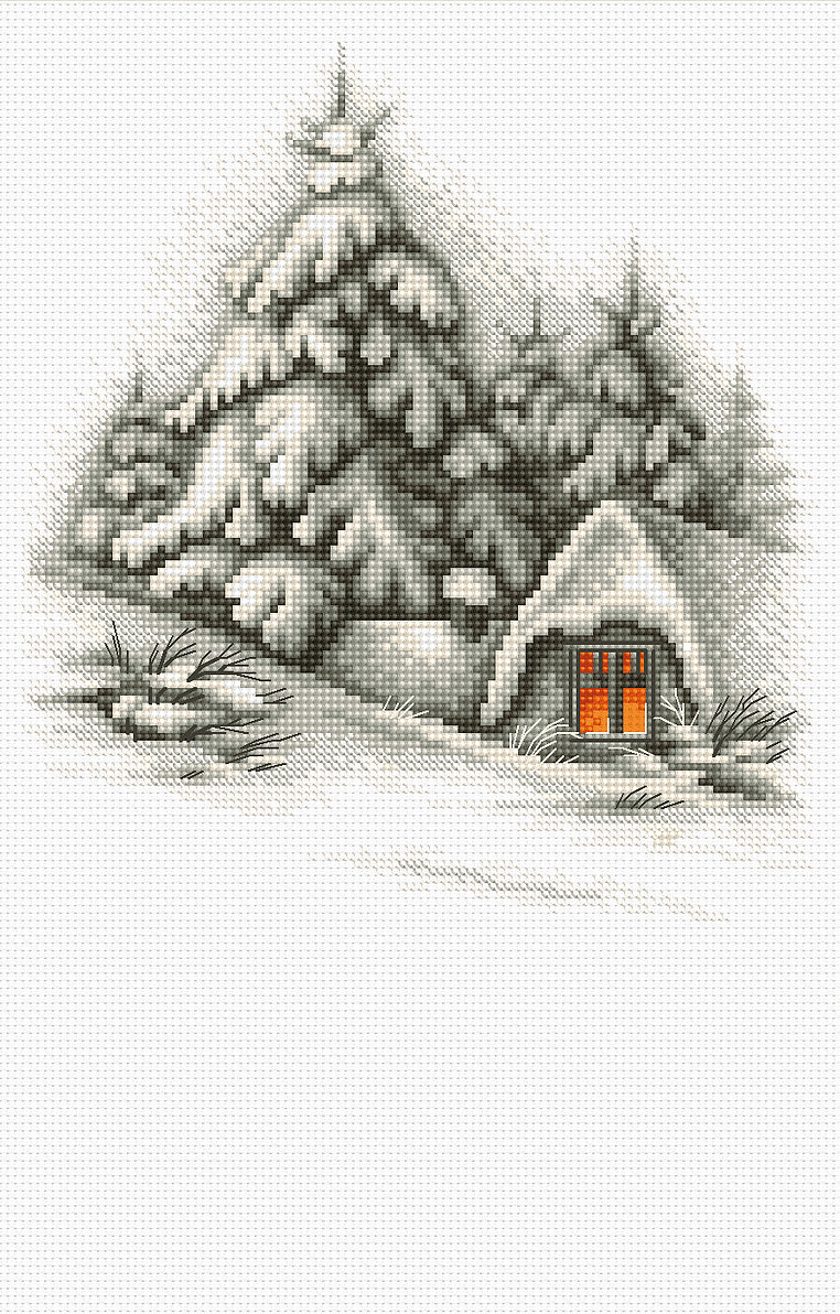Winter Landscape - Cross Stitch Kit