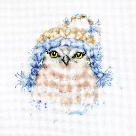 Winter Owl - Cross Stitch Kit