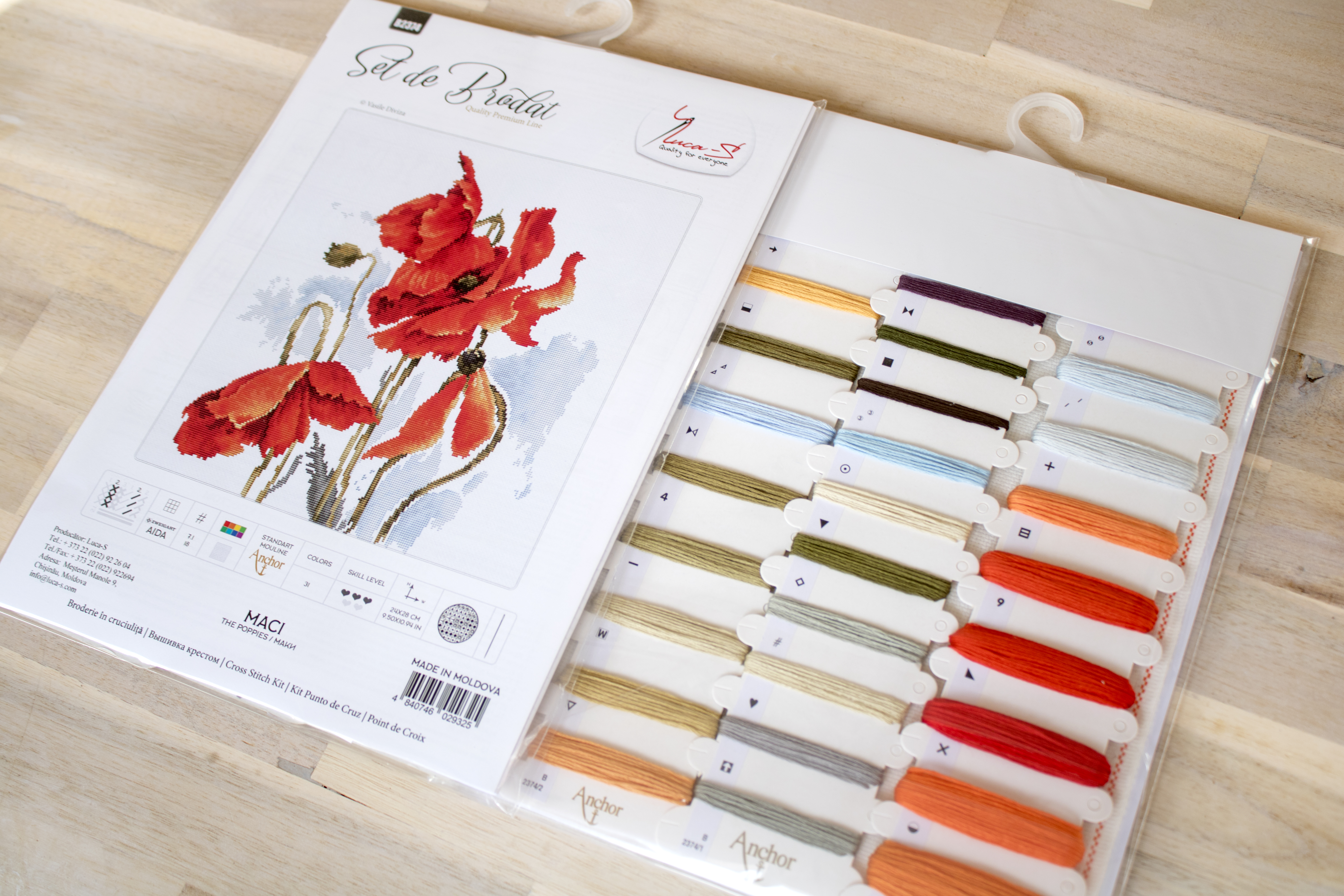 The Poppies - Cross Stitch Kit