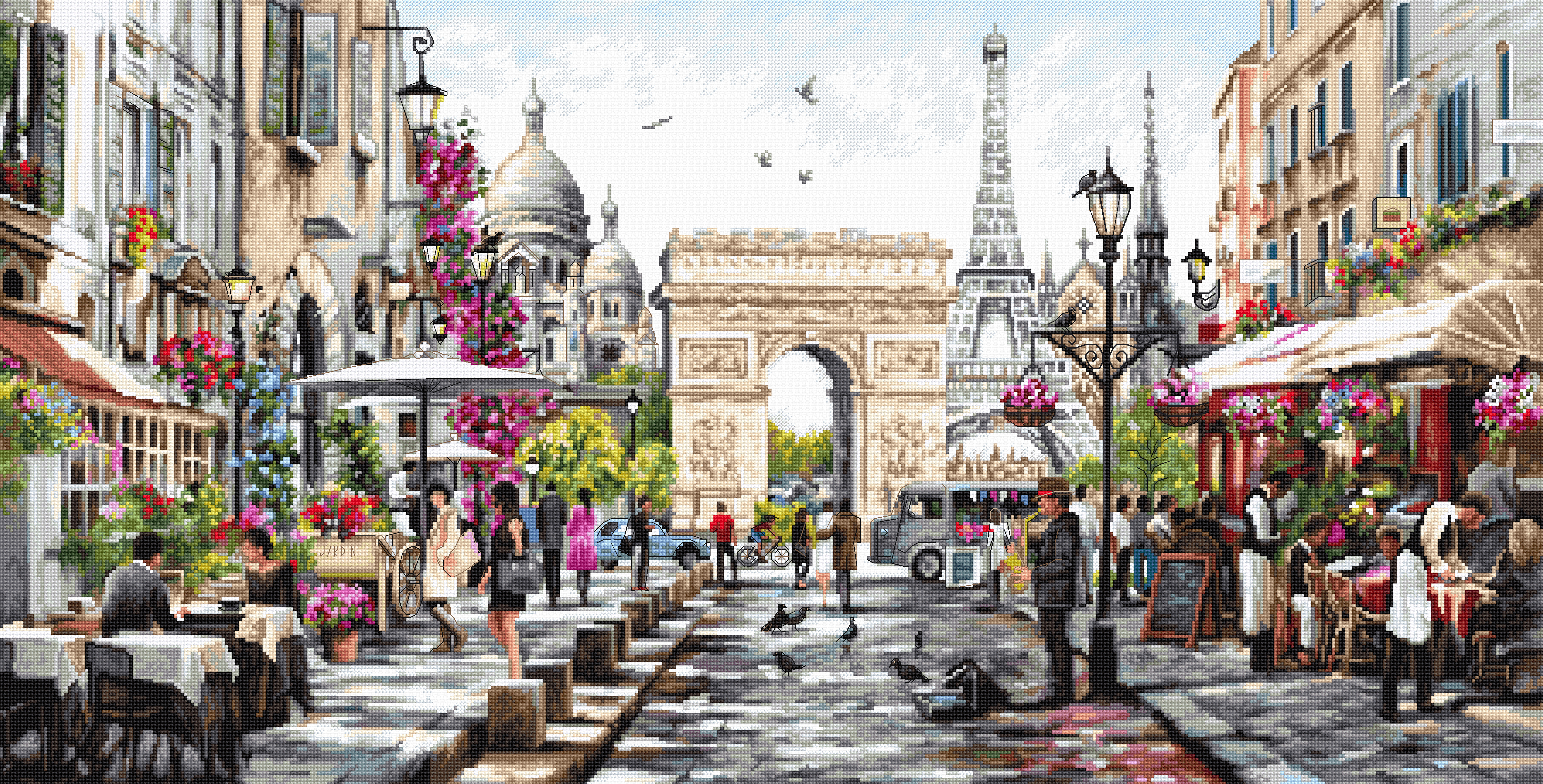Paris - Cross Stitch Kit