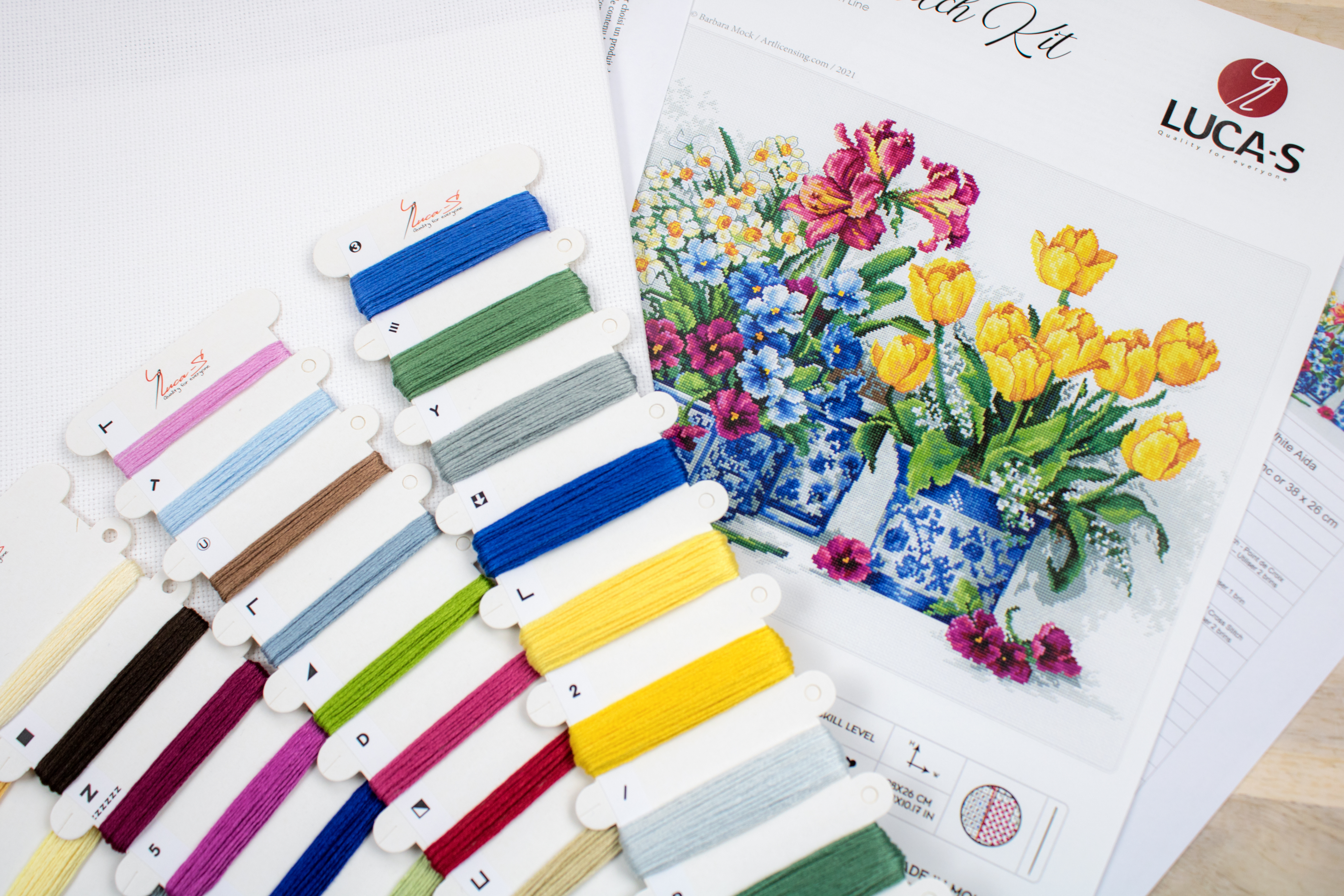 Spring Garden - Cross Stitch Kit