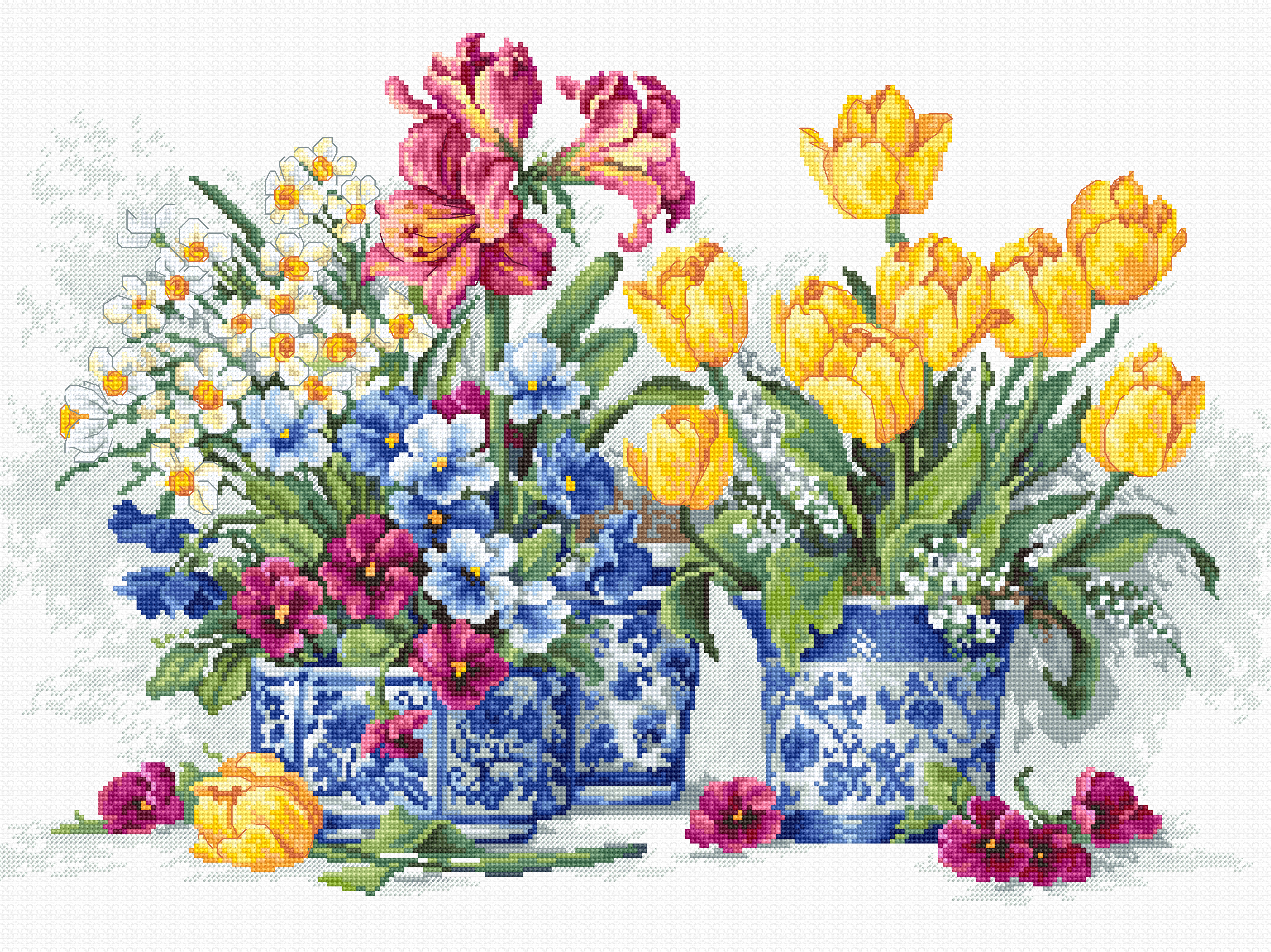 Spring Garden - Cross Stitch Kit