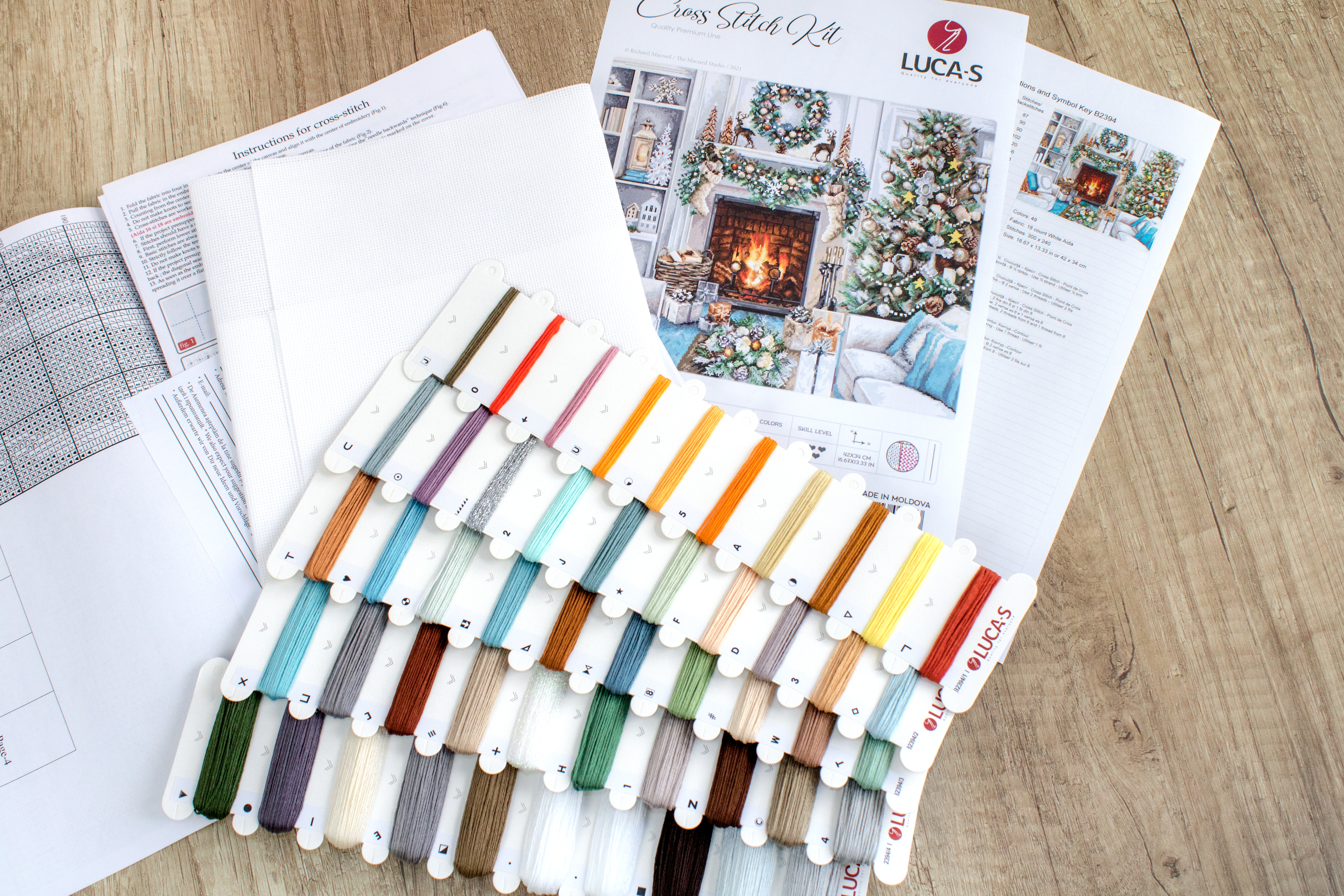 Christmas Interior - Cross Stitch Kit