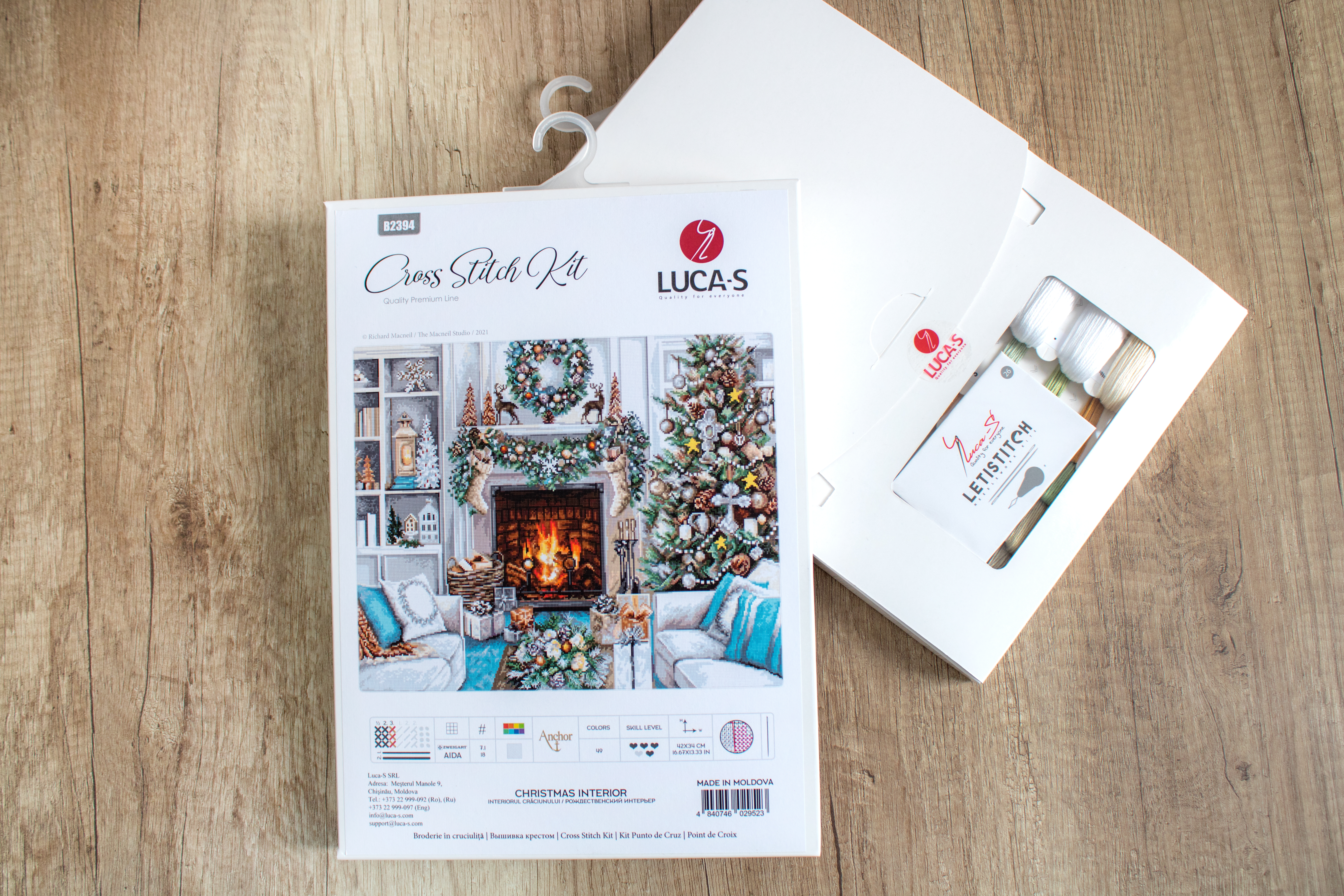 Christmas Interior - Cross Stitch Kit
