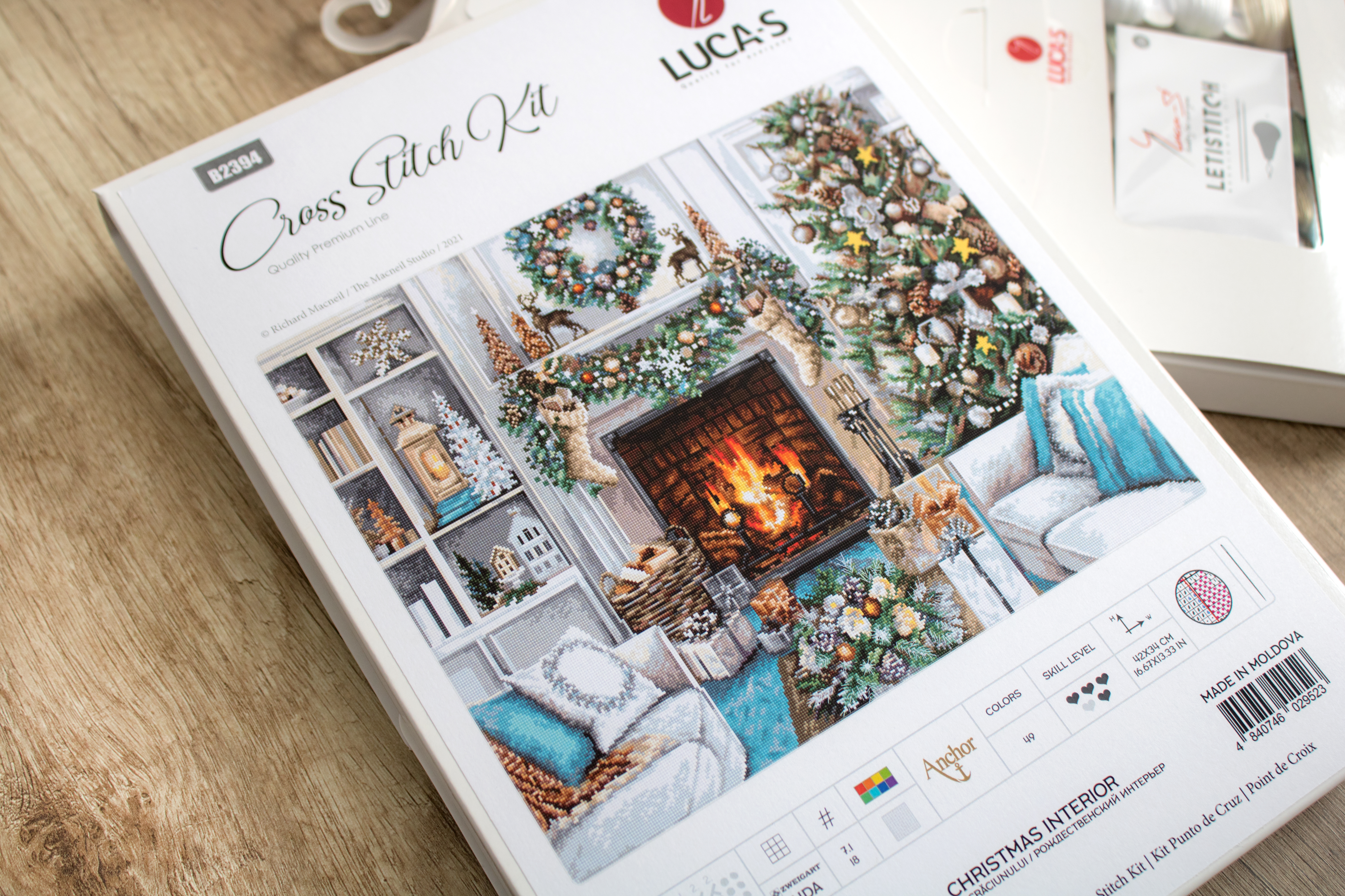 Christmas Interior - Cross Stitch Kit