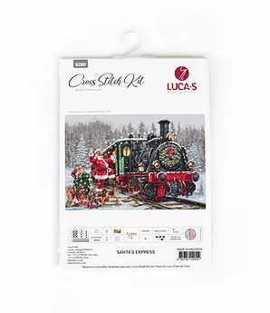 Santa's Express - Christmas Cross Stitch Kit