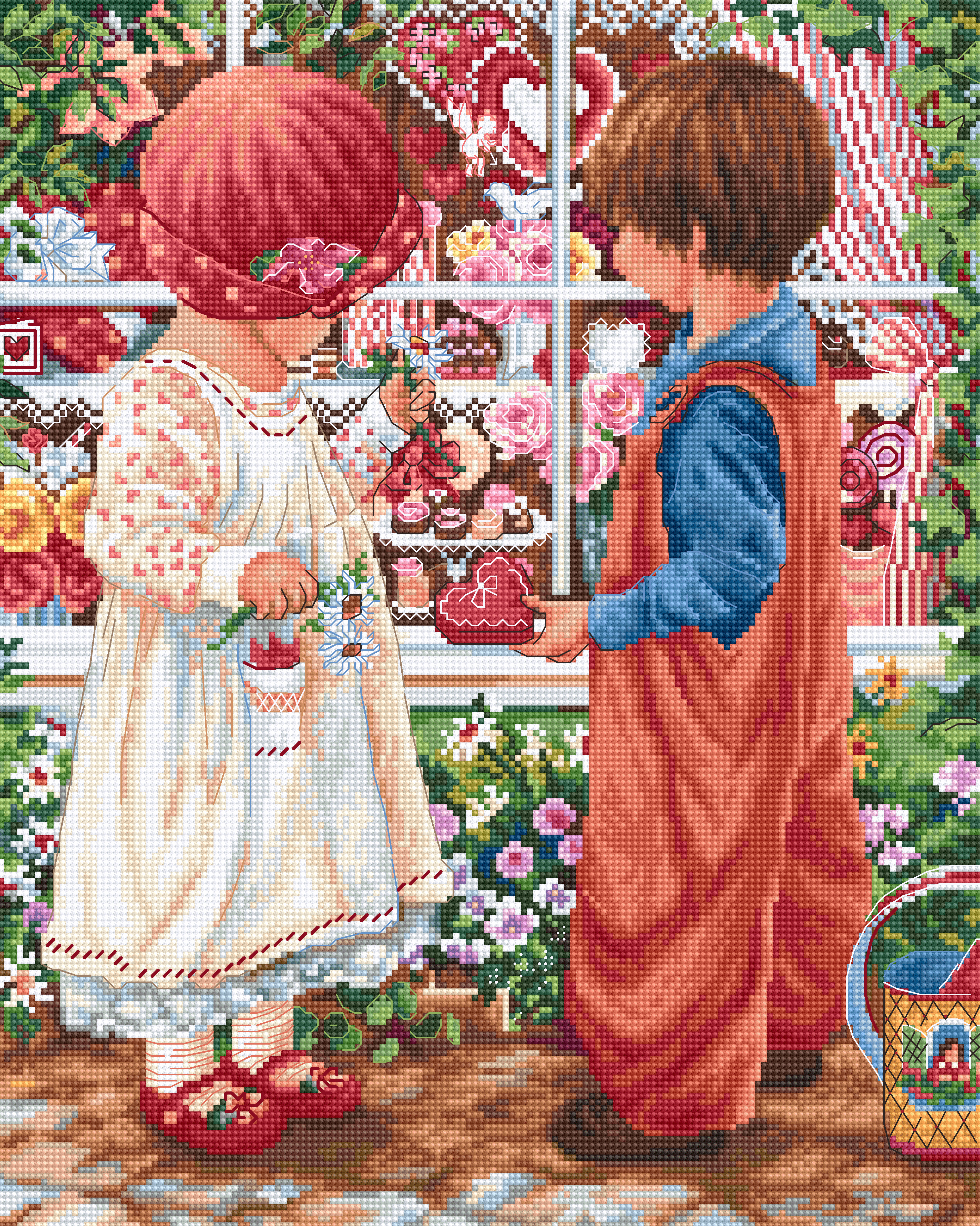 Valentine's Treasure - Cross Stitch Kit