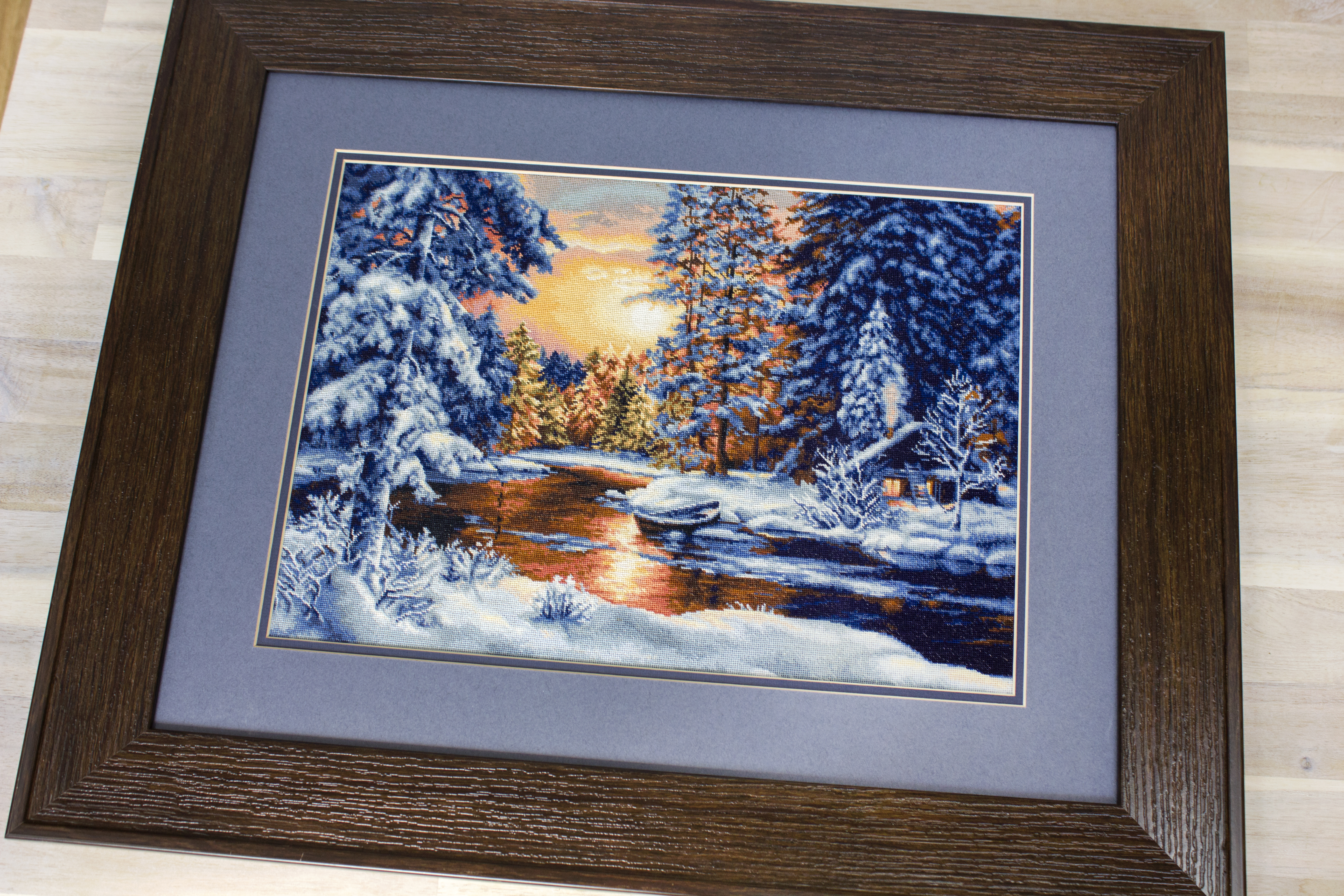 Winter Landscape - Cross Stitch Kit