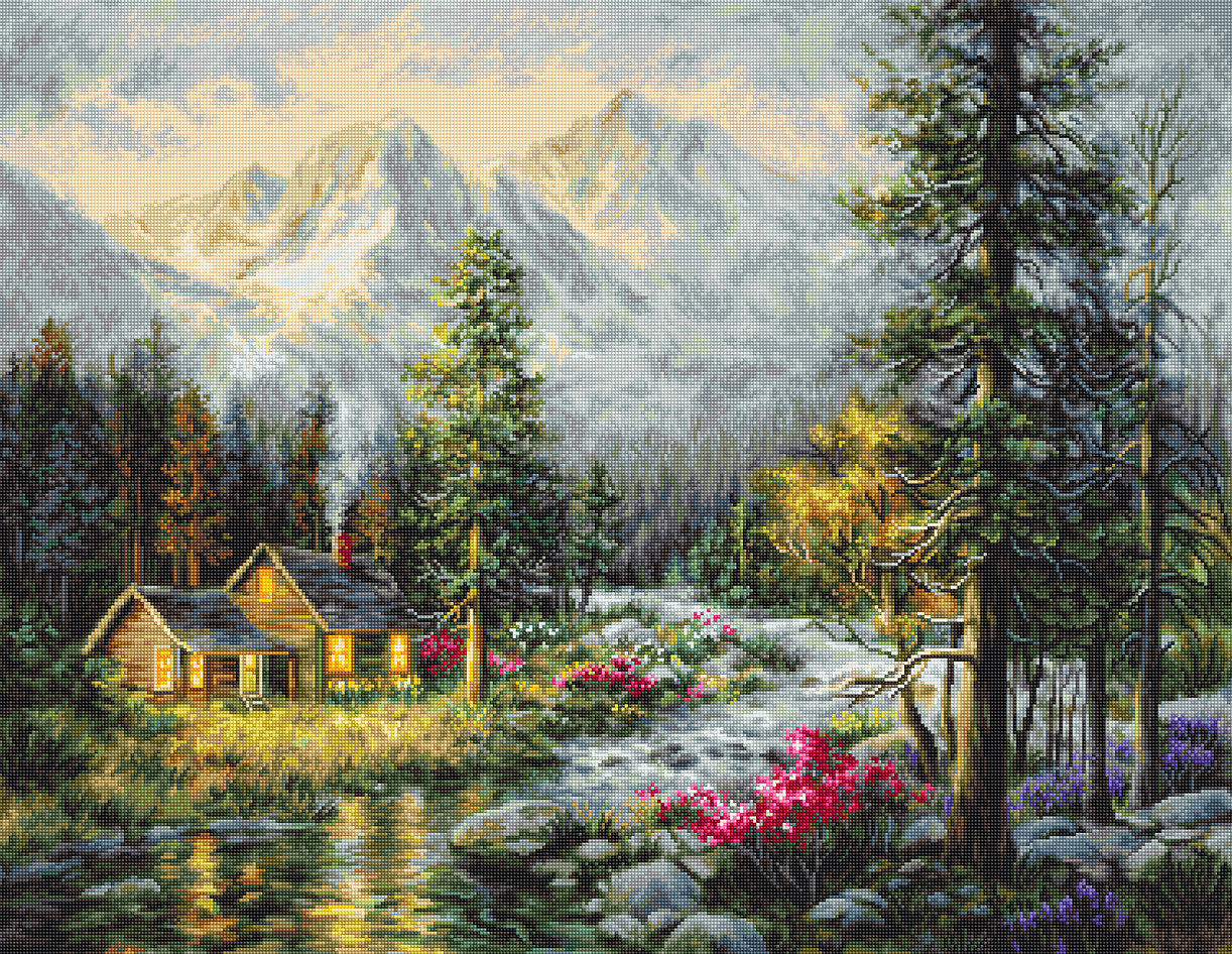Camper's Cabin - Cross Stitch Kit