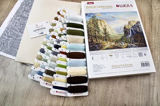 Riding the Range - Cross Stitch Kit