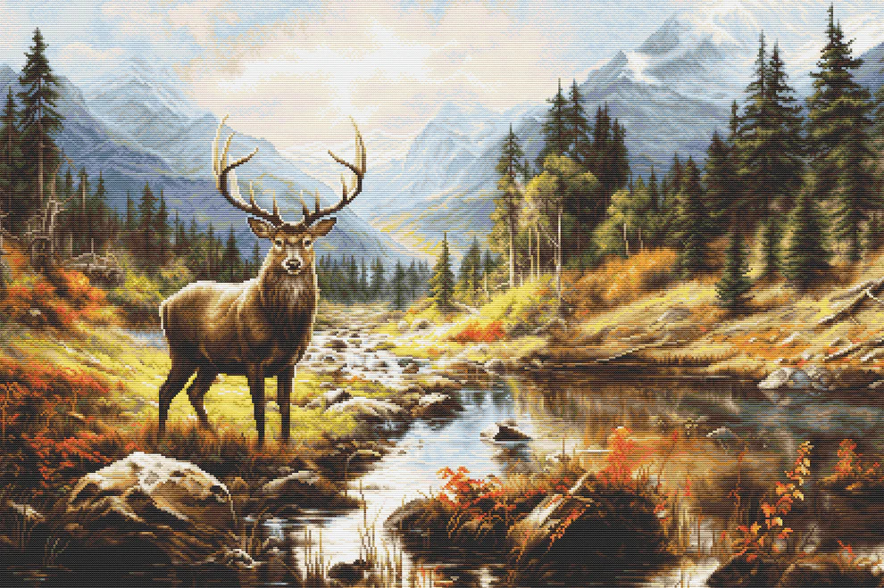 The Greatness of Nature - Cross Stitch Kit 