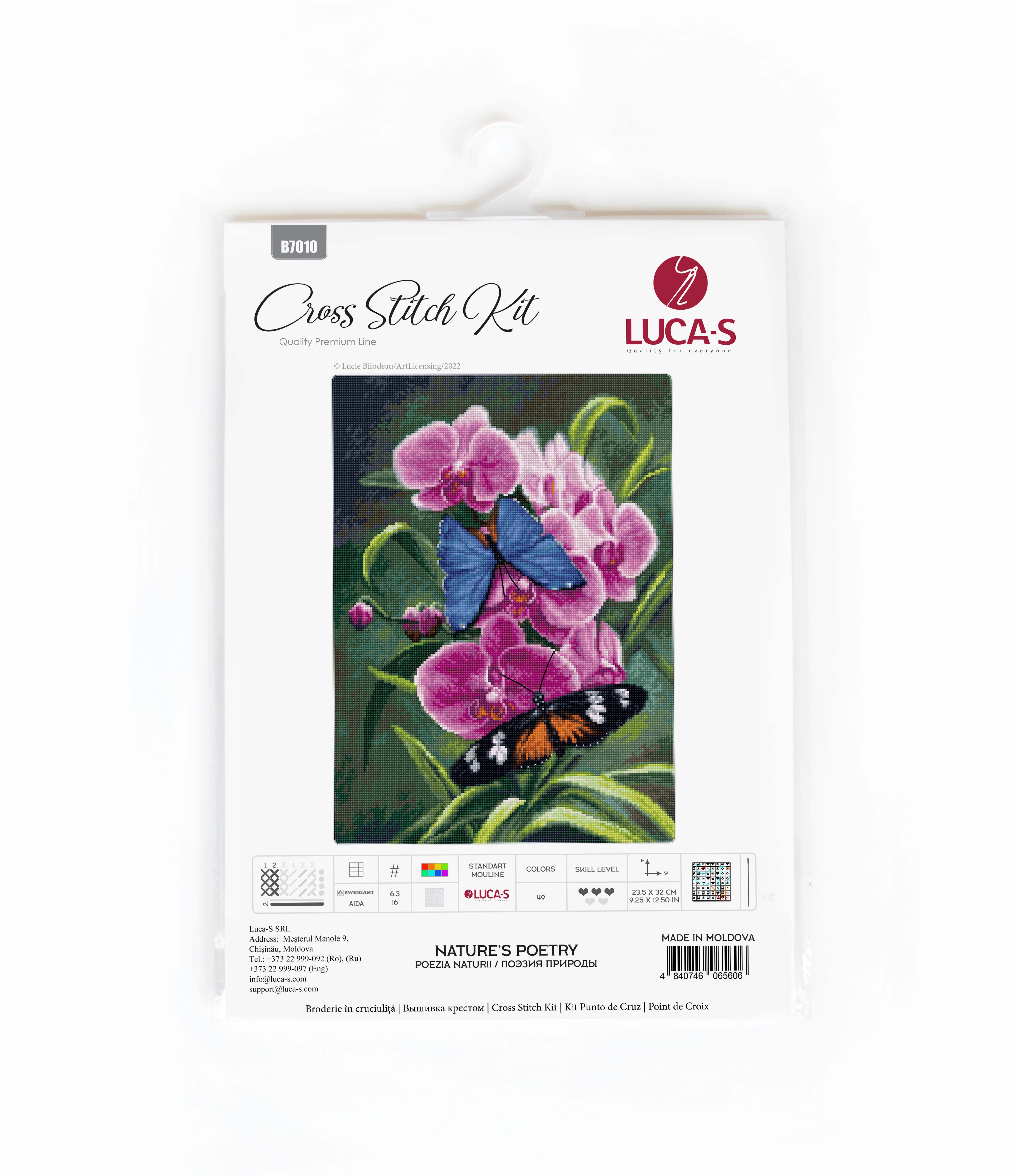 Nature's Poetry - Cross Stitch Kit