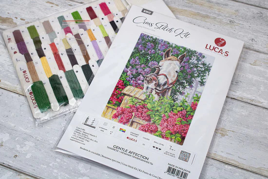 Gentle Affection - Cross Stitch Kit