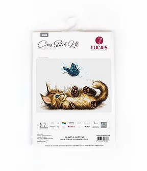 Playful Kitten - Cross Stitch Kit
