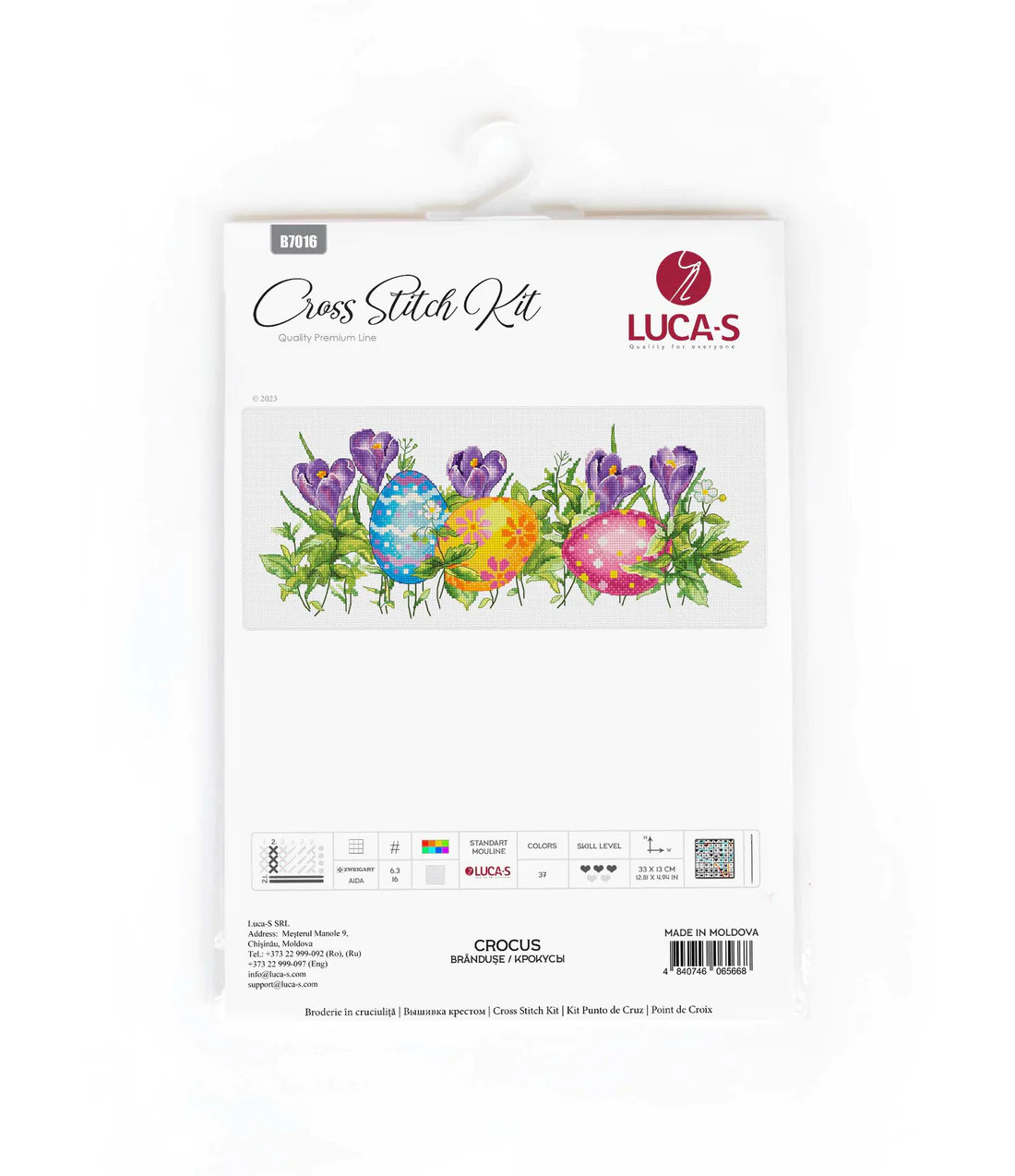 Crocus - Easter Cross Stitch Kit