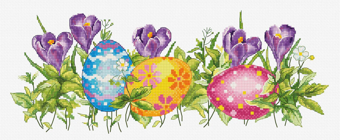 Crocus - Easter Cross Stitch Kit
