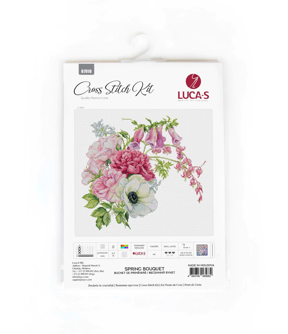 Spring Bouquet - Cross Stitch Kit