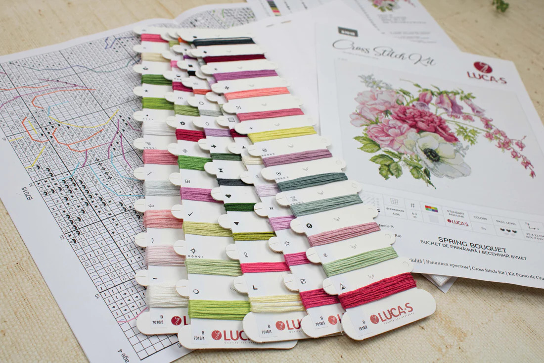 Spring Bouquet - Cross Stitch Kit