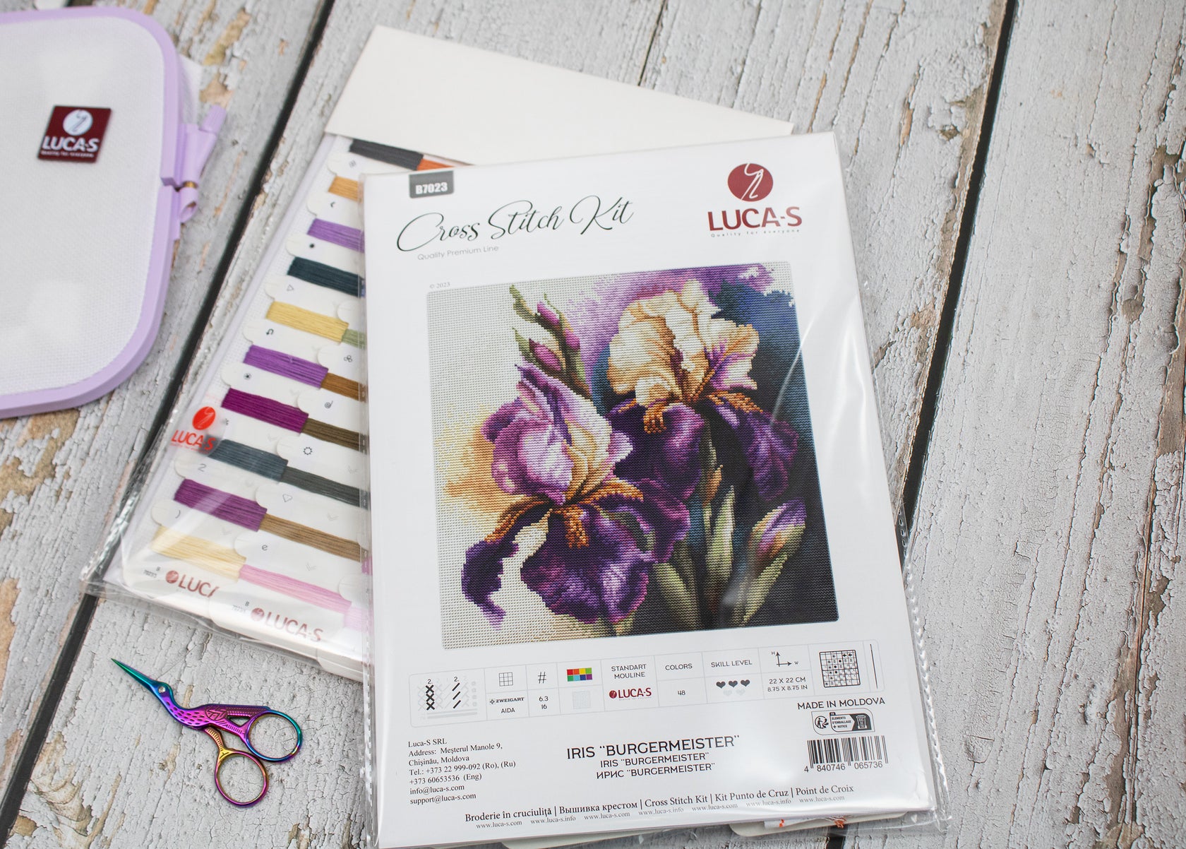 Iris Burgermeister - Cross Stitch Kit