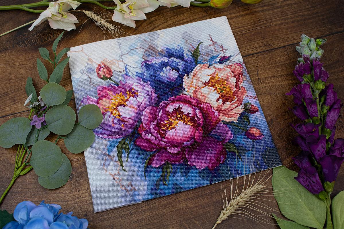 The King of Flowers - Counted Cross Stitch Kit