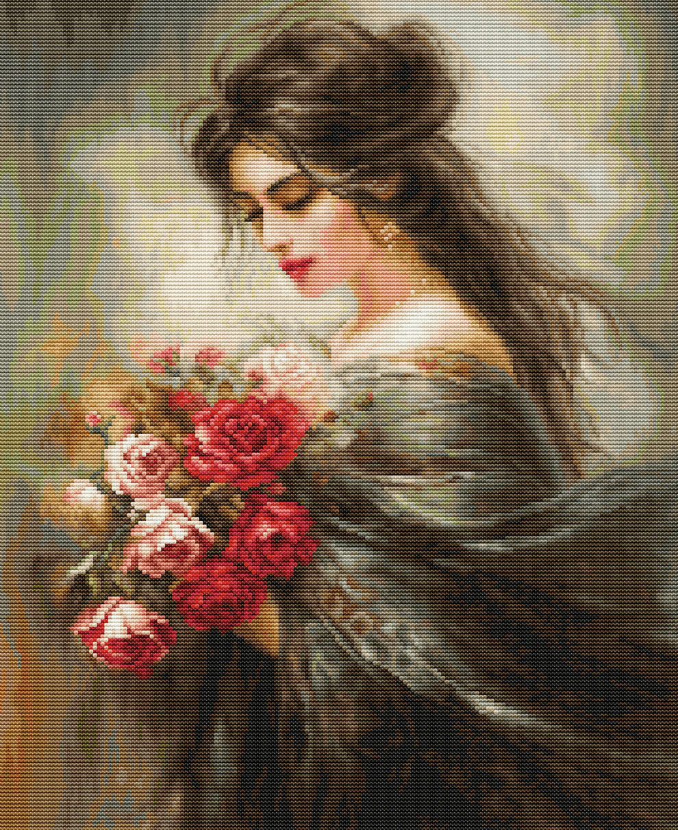 Serene Beauty - Cross Stitch Kit 