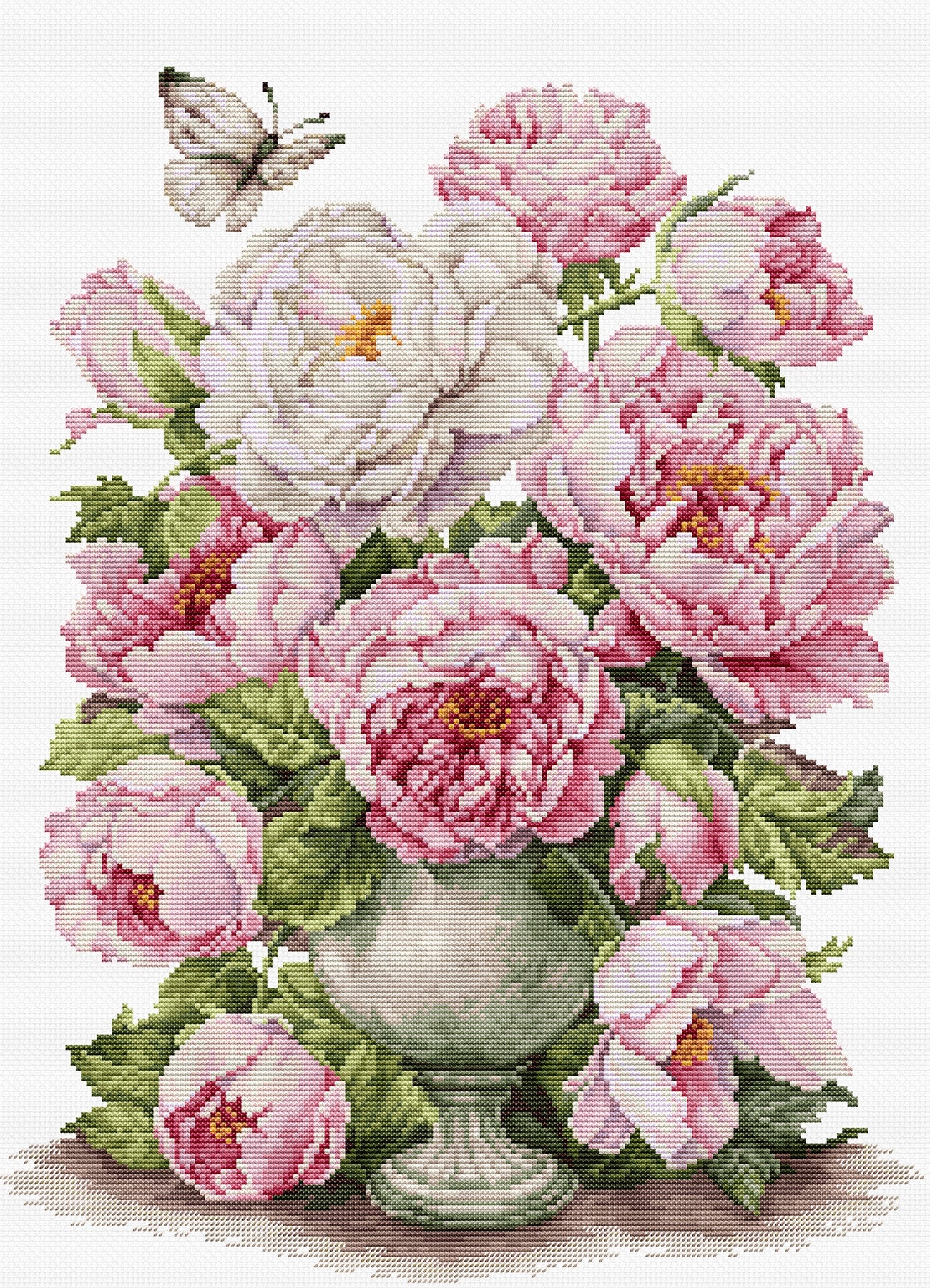 The Romance of Roses - Cross Stitch Kit