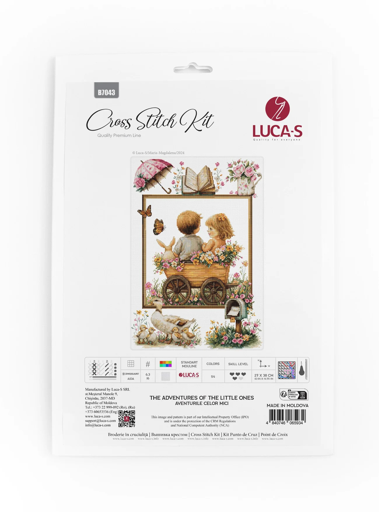 The Adventures of the Little Ones - Cross Stitch Kit 