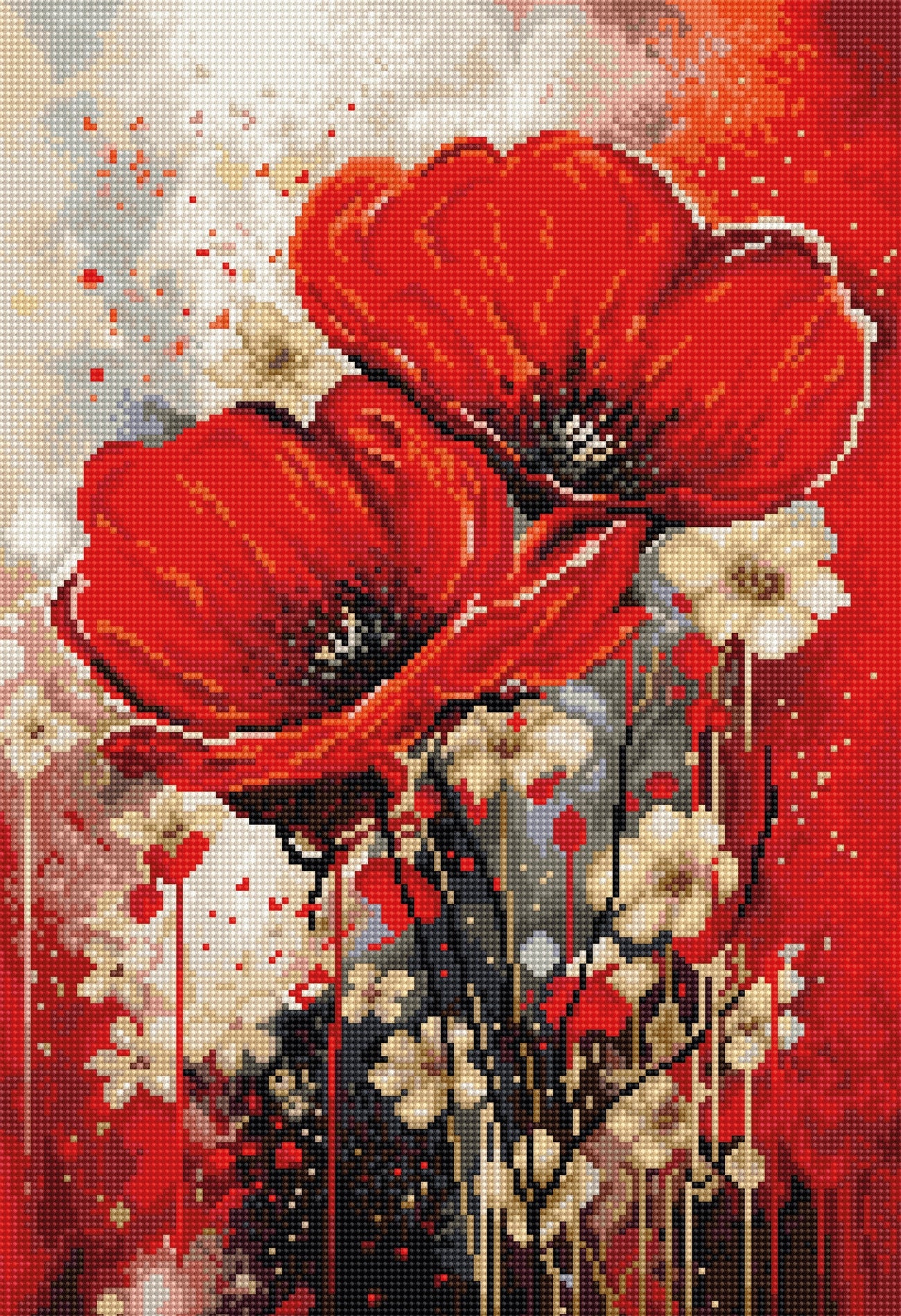 The Dance of the Poppies - Cross Stitch Kit 