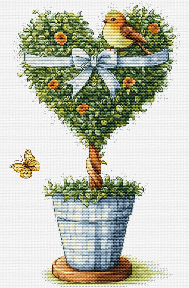 The Tree Of Love - Cross Stitch Kit
