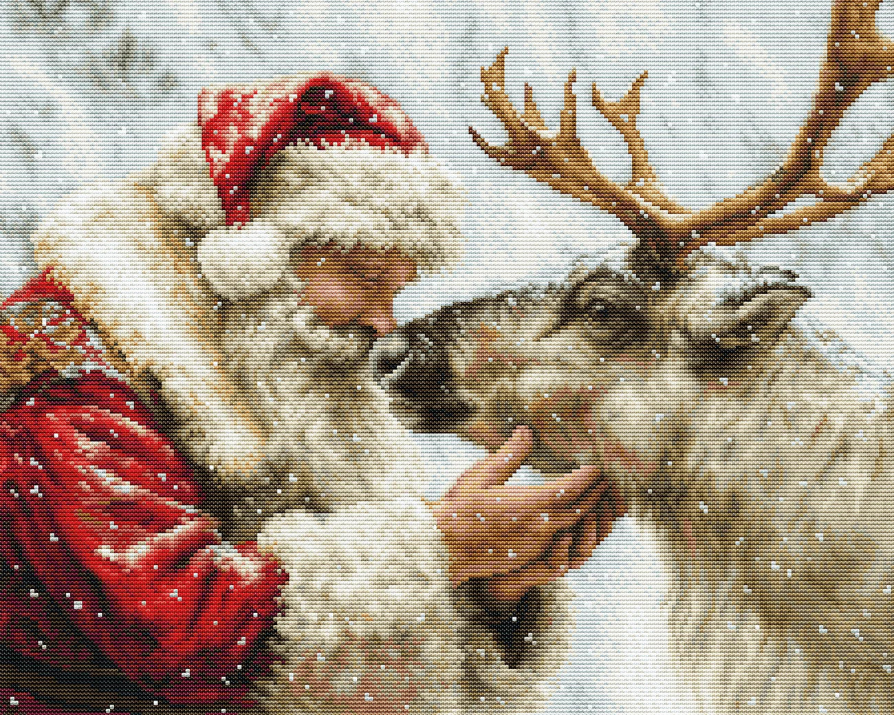 The Warmth of Friendship - Christmas Cross Stitch Kit