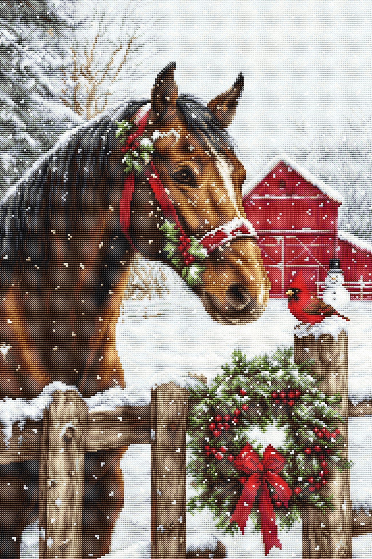 Holiday Magic - Christmas Cross Stitch Kit