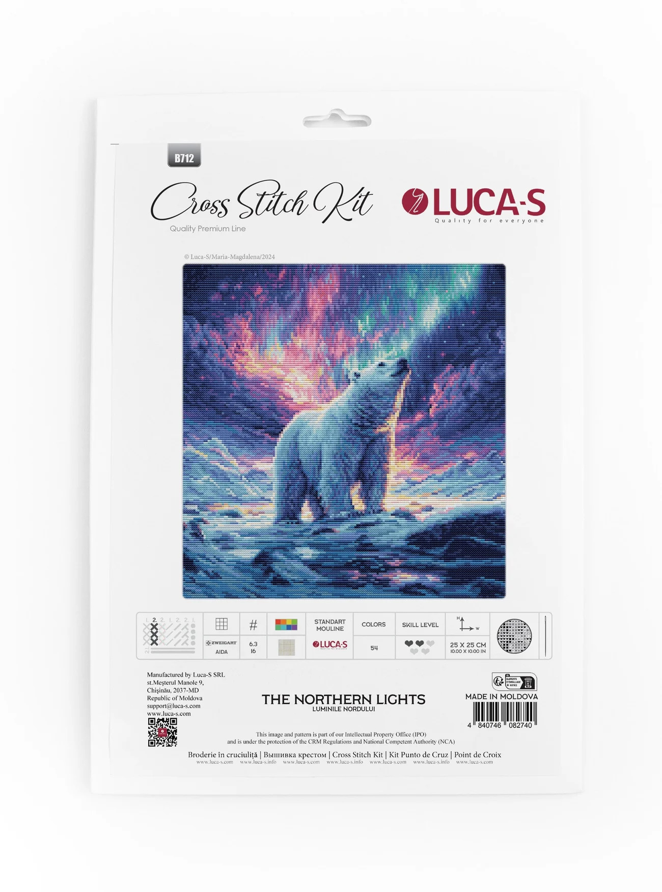 The Northern Lights - Cross Stitch Kit 