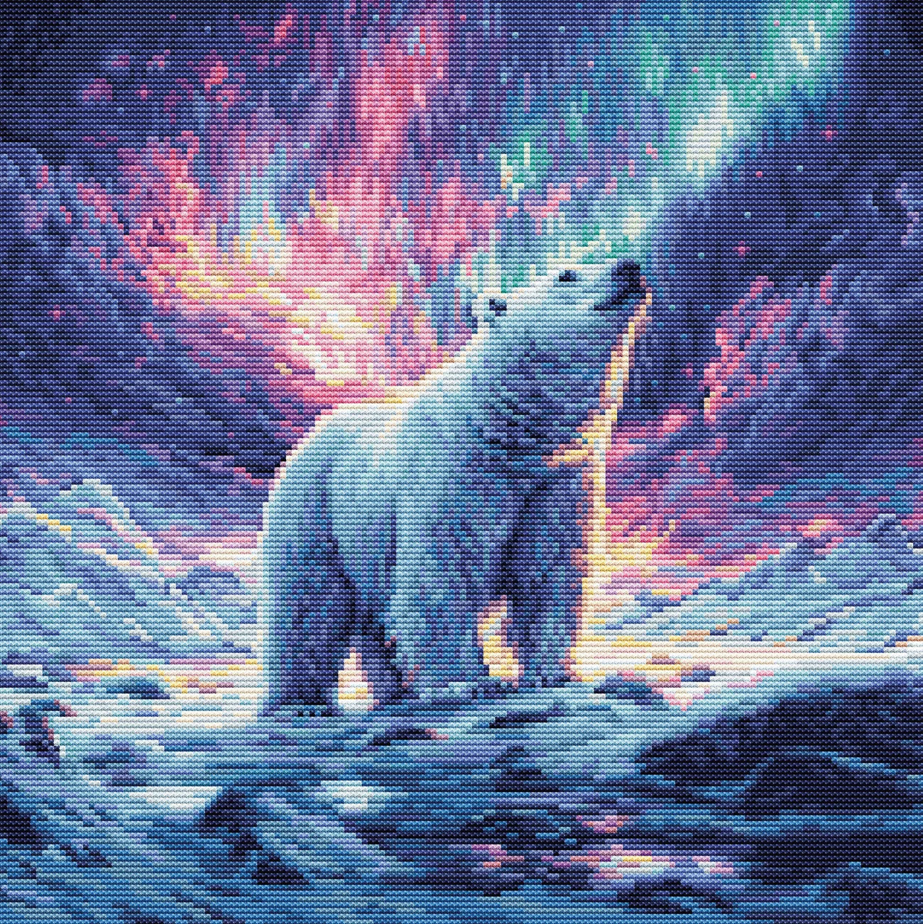 The Northern Lights - Cross Stitch Kit 
