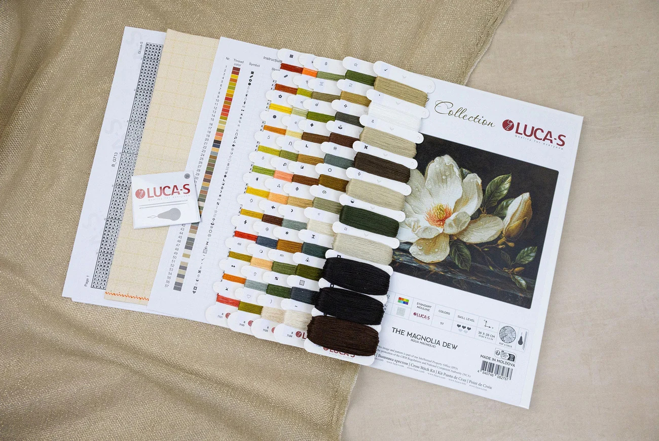 The Magnolia Dew - Cross Stitch Kit