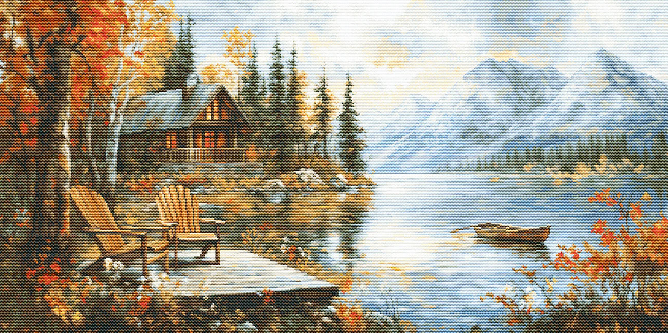 Echoes of a Golden Season - Cross Stitch Kit