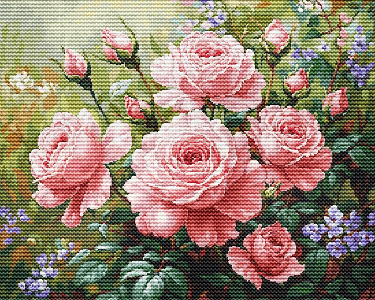 The Roses Garden - Cross Stitch Kit