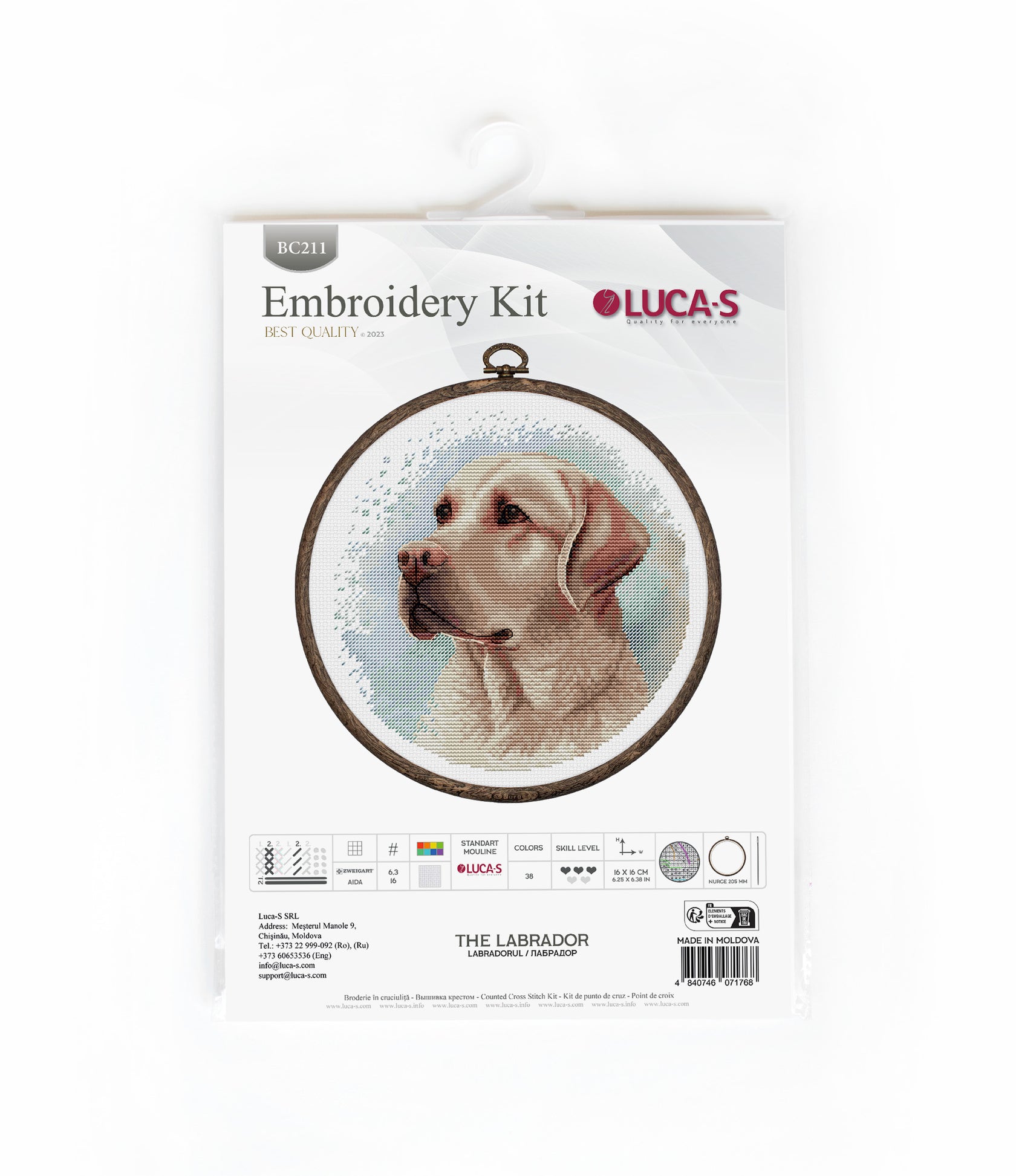The Labrador - Cross Stitch Kit