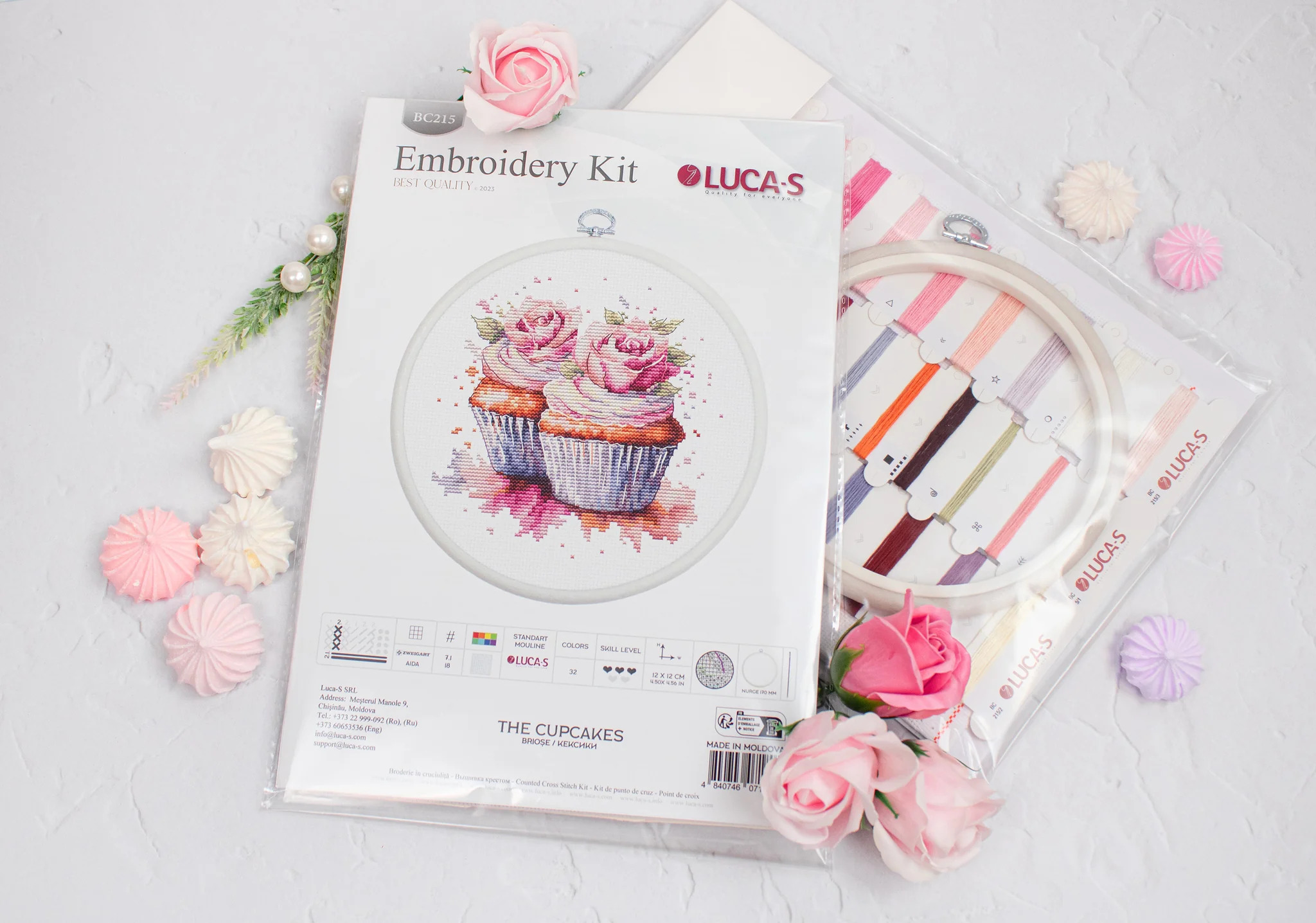 The Cupcakes - Cross Stitch Kit