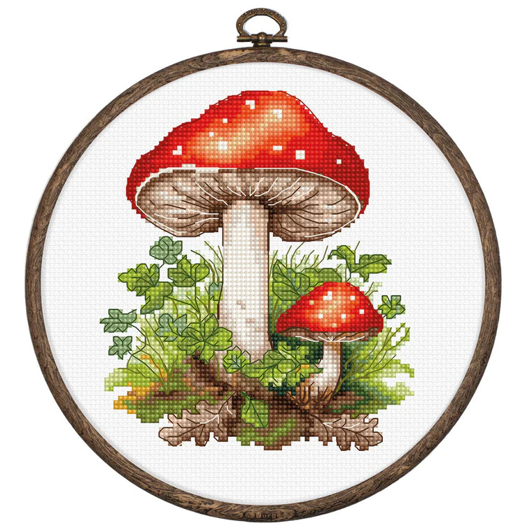 Amanita Muscaria - Cross Stitch Kit
