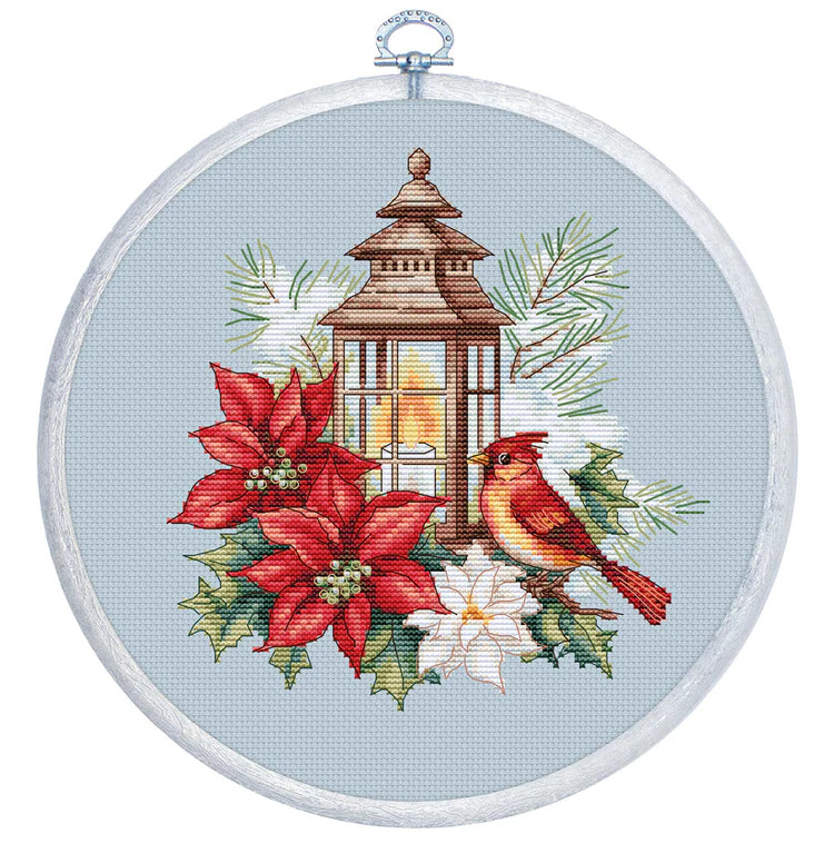 Poinsettia - Christmas Cross Stitch Kit