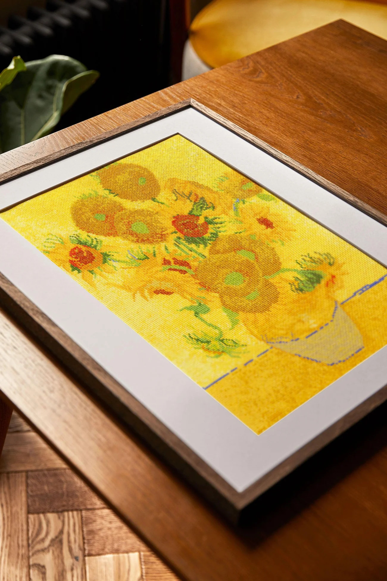 Van Gogh Sunflowers - Cross Stitch Kit